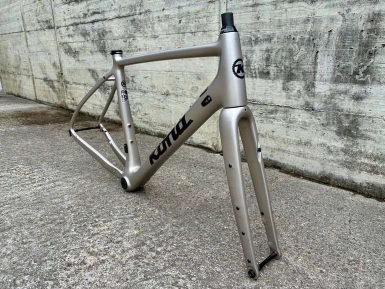 Used Kona Libre Frameset 2021 2021 Road & Gravel, Light Gray — image 3 of 7