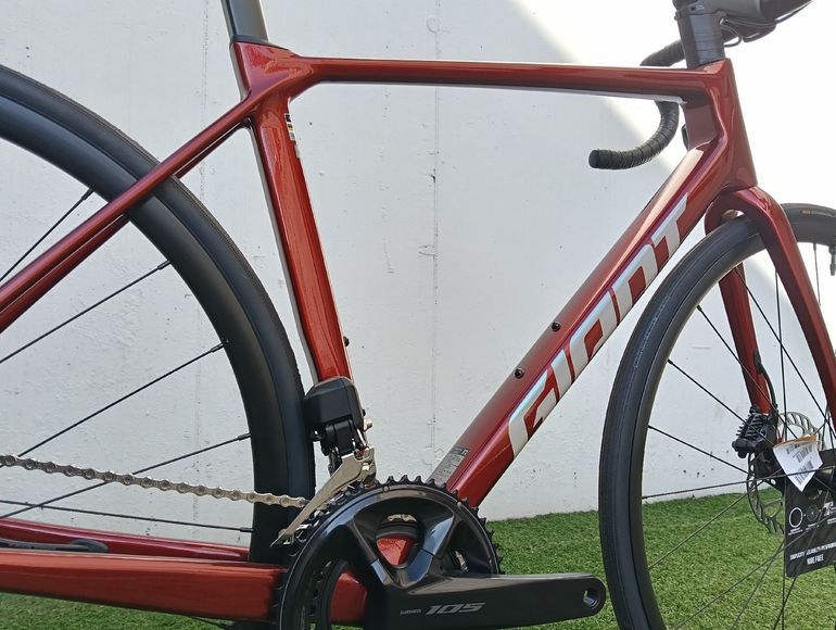 Gebrauchtes Giant TCR Advanced 1 2025 2025 Road & Gravel, Rot — Bild 3 von 11