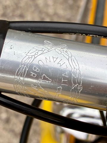 Used Rossin Custom Other Campagnolo 1995 Road & Gravel, Orange — image 4 of 16