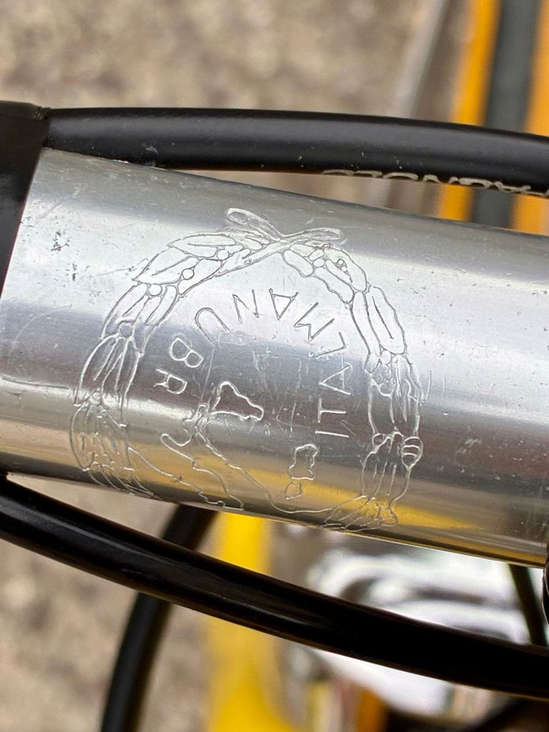 Used Rossin Custom Other Campagnolo 1995 Road & Gravel, Orange — image 4 of 16