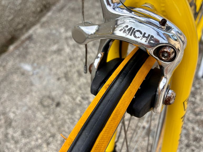 Used Rossin Custom Other Campagnolo 1995 Road & Gravel, Orange — image 15 of 16