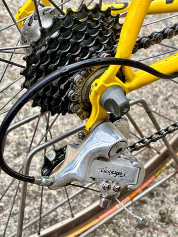 Used Rossin Custom Other Campagnolo 1995 Road & Gravel, Orange — image 3 of 16