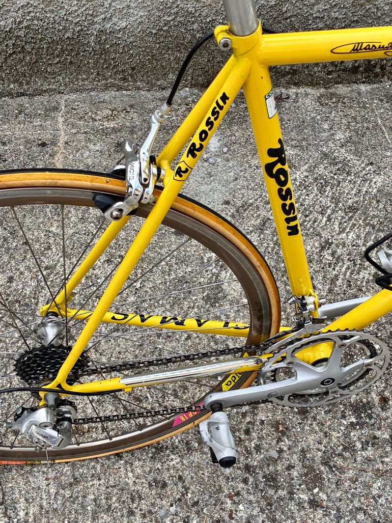 Used Rossin Custom Other Campagnolo 1995 Road & Gravel, Orange — image 6 of 16