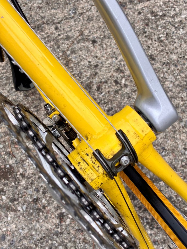 Used Rossin Custom Other Campagnolo 1995 Road & Gravel, Orange — image 7 of 16