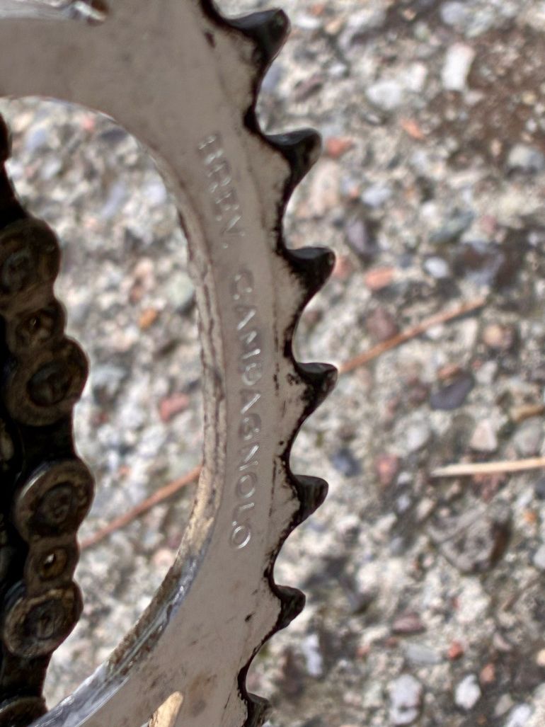 Used Rossin Custom Other Campagnolo 1995 Road & Gravel, Orange — image 10 of 16