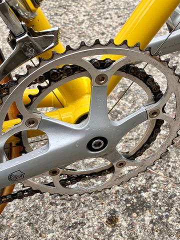 Used Rossin Custom Other Campagnolo 1995 Road & Gravel, Orange — image 11 of 16