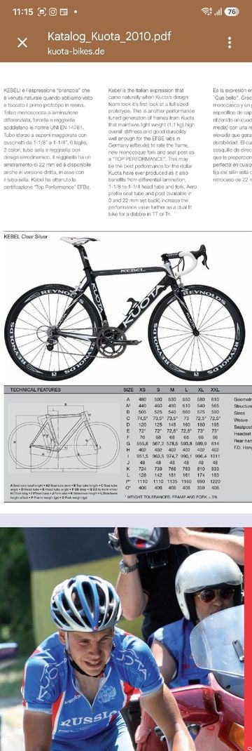 Tweedehands Kebel Custom Campagnolo Chorus 2011 Road & Gravel — afbeelding 7 van 7