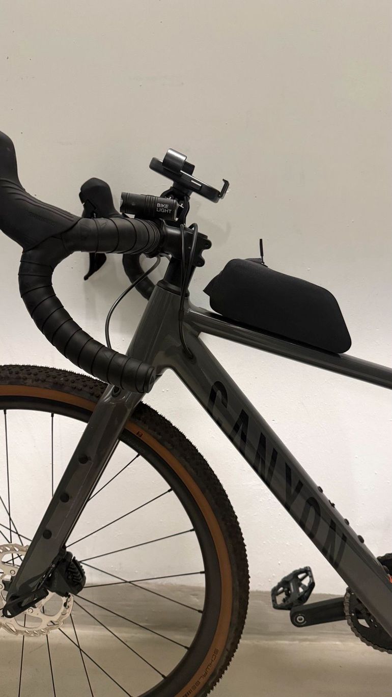 Used Canyon Grizl 7 2025 2025 Road & Gravel, Light Gray — image 3 of 34