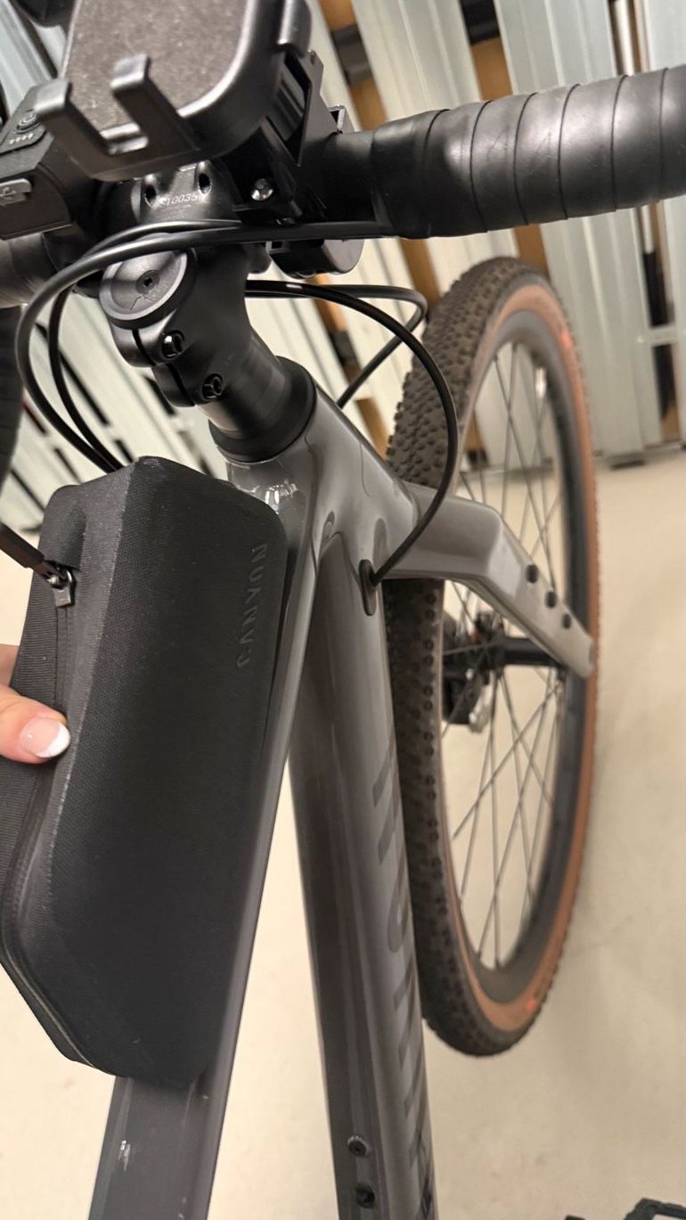 Used Canyon Grizl 7 2025 2025 Road & Gravel, Light Gray — image 5 of 34