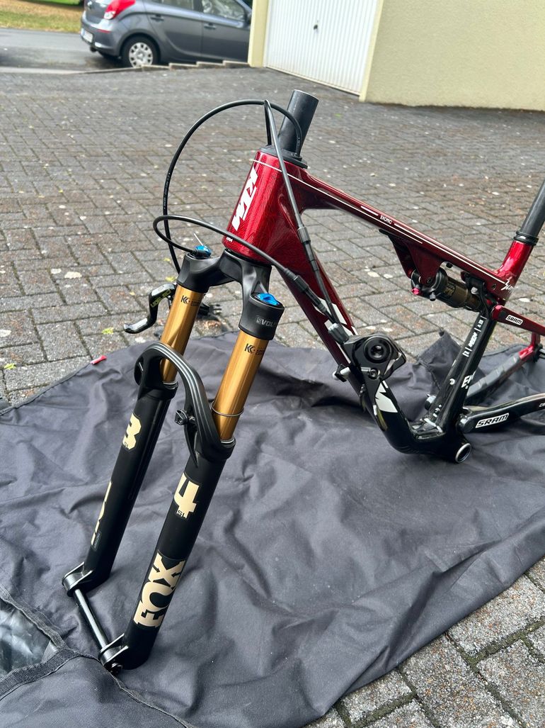 Used KTM SCARP EXONIC 2026 Frameset 2026 Mountainbike, Red, 29 — image 12 of 13