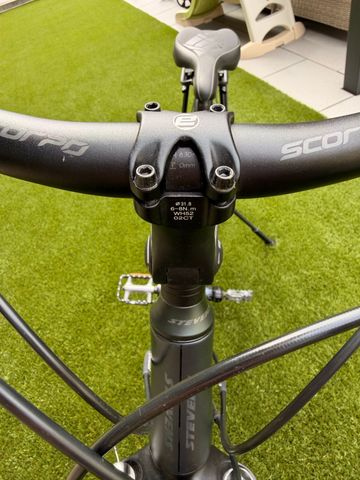 STEVENS Avantgarde Lady Custom Shimano Deore XT 2020 Urban usato, Grigio chiaro — immagine 9 di 11
