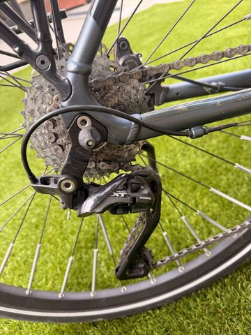STEVENS Avantgarde Lady Custom Shimano Deore XT 2020 Urban usato, Grigio chiaro — immagine 6 di 11