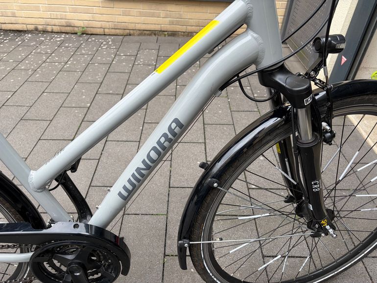 Used Winora DOMINGO Shimano Tourney 2023 Urban, Light Gray — image 6 of 9