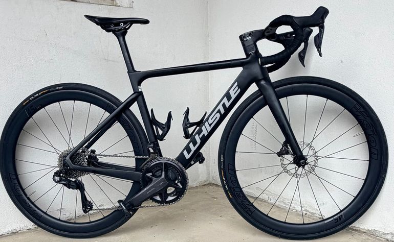 Gebrauchtes Whistle Vaero Ultegra Di2 2024 Road & Gravel, Schwarz — Bild 3 von 3