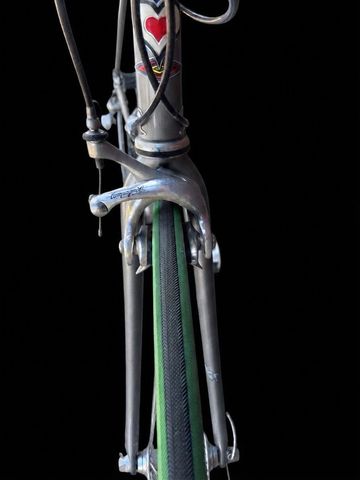 Used De Rosa Custom Campagnolo Record 1994 Road & Gravel, Light Gray — image 4 of 6