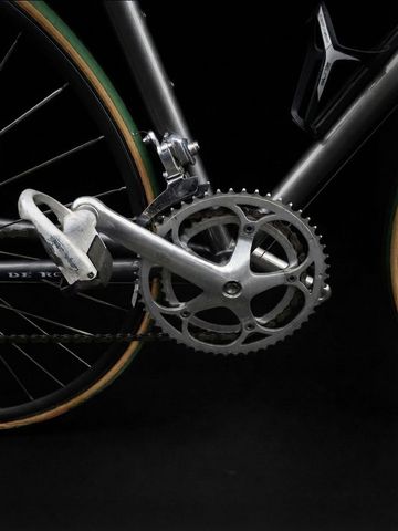 Used De Rosa Custom Campagnolo Record 1994 Road & Gravel, Light Gray — image 3 of 6