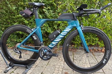 Canyon Speedmax CF 8.0 Di2 2019 2019 Road & Gravel usato, Verde — immagine 2 di 11
