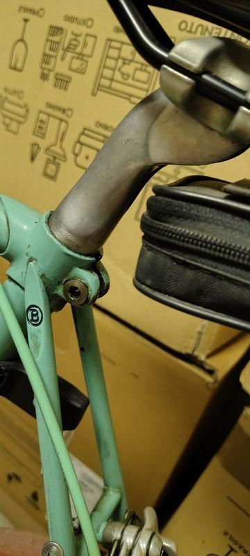Tweedehands Bianchi city bike vintage Campagnolo 1980 Urban — afbeelding 26 van 27
