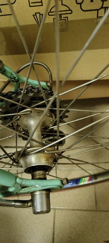 Tweedehands Bianchi city bike vintage Campagnolo 1980 Urban — afbeelding 11 van 27