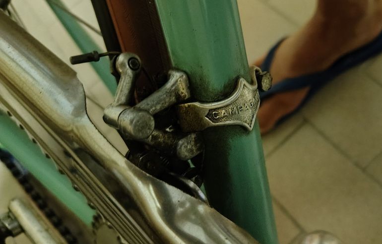 Tweedehands Bianchi city bike vintage Campagnolo 1980 Urban — afbeelding 9 van 27