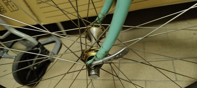 Tweedehands Bianchi city bike vintage Campagnolo 1980 Urban — afbeelding 14 van 27