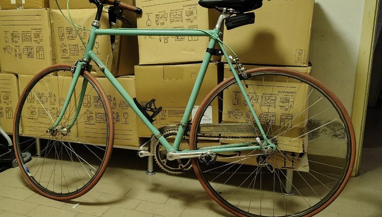 Tweedehands Bianchi city bike vintage Campagnolo 1980 Urban — afbeelding 2 van 27
