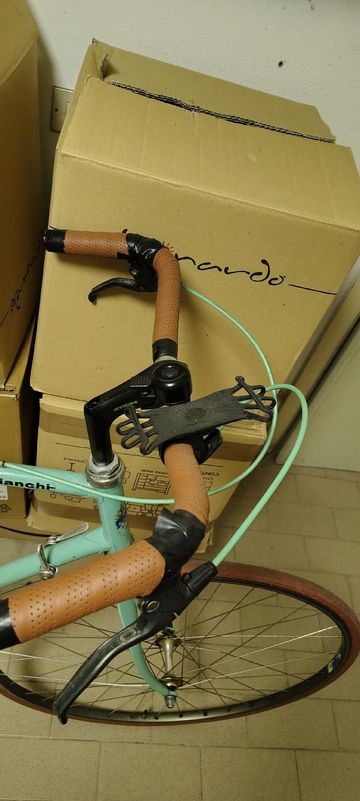 Tweedehands Bianchi city bike vintage Campagnolo 1980 Urban — afbeelding 16 van 27