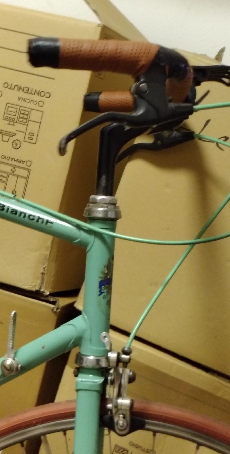 Tweedehands Bianchi city bike vintage Campagnolo 1980 Urban — afbeelding 5 van 27