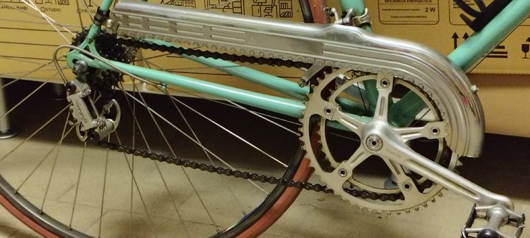 Tweedehands Bianchi city bike vintage Campagnolo 1980 Urban — afbeelding 4 van 27