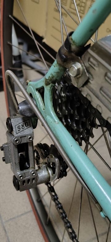 Tweedehands Bianchi city bike vintage Campagnolo 1980 Urban — afbeelding 24 van 27
