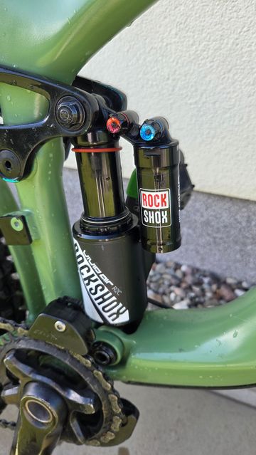 Used Giant Trance Advanced 1 2018 2018 Mountainbike, Green — image 9 of 11