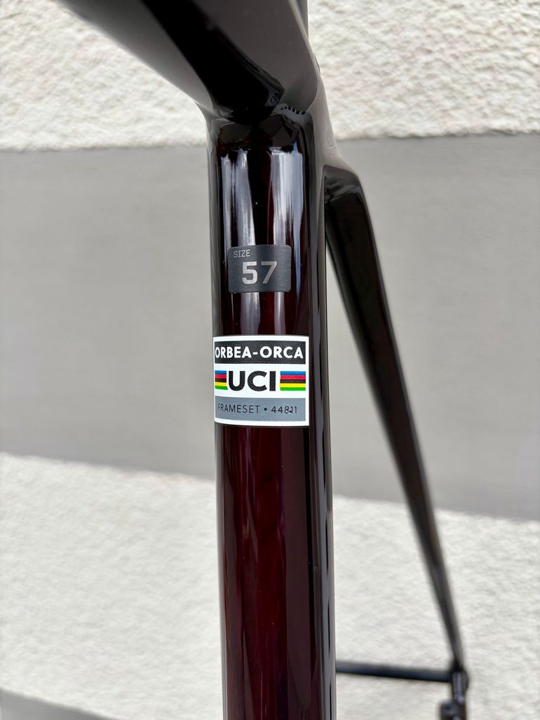 Orbea ORCA M20iTEAM 2024 Frameset 2024 Road & Gravel usato, Rosso — immagine 6 di 10