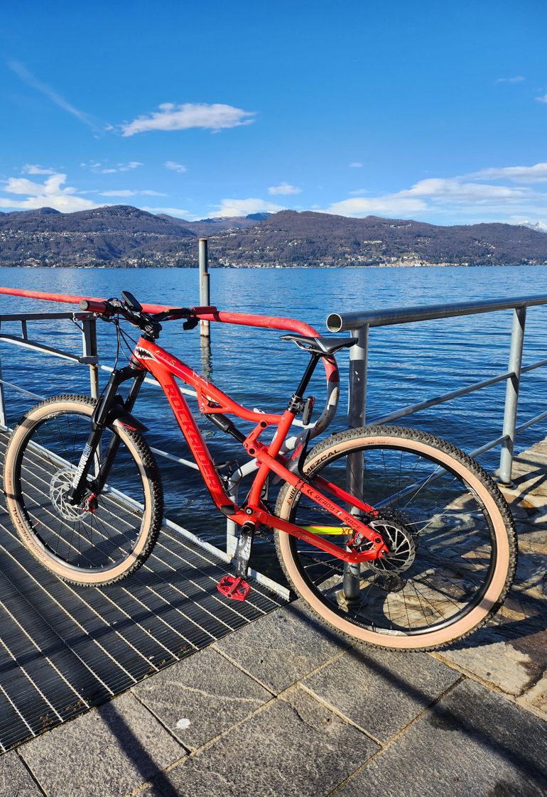 ROCKRIDER XC 100 S0 2022 Mountainbike usato, Rosso — immagine 5 di 5