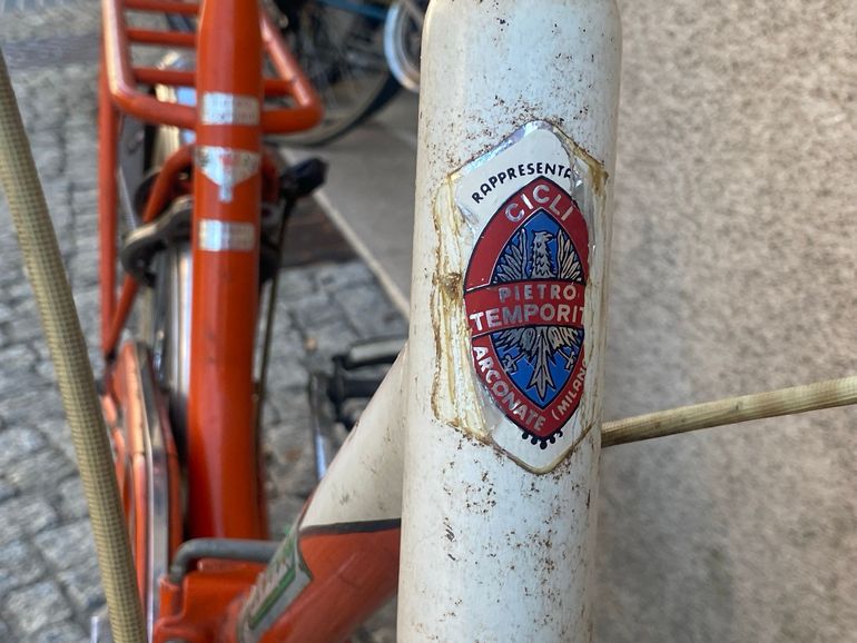 Used Vintage Custom Single Speed / Fixed Gear 1975 Urban, Orange — image 5 of 9