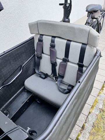 Used Riese & Müller Packster 70 Family 2022 Urban, Light Gray — image 6 of 15