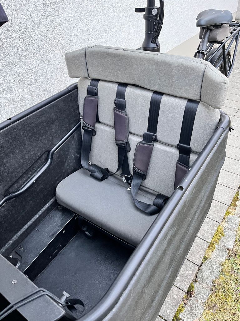 Used Riese & Müller Packster 70 Family 2022 Urban, Light Gray — image 6 of 15