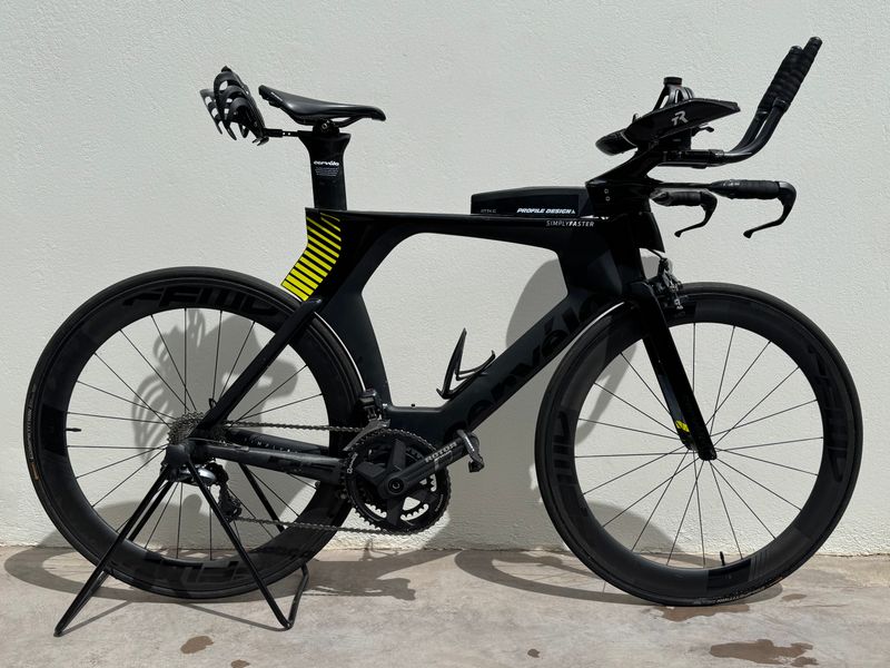 Gebrauchtes Cervélo P5 – Ultegra Di2 – Rotor INpower – FFWD F6R Carbon 2020 Road & Gravel