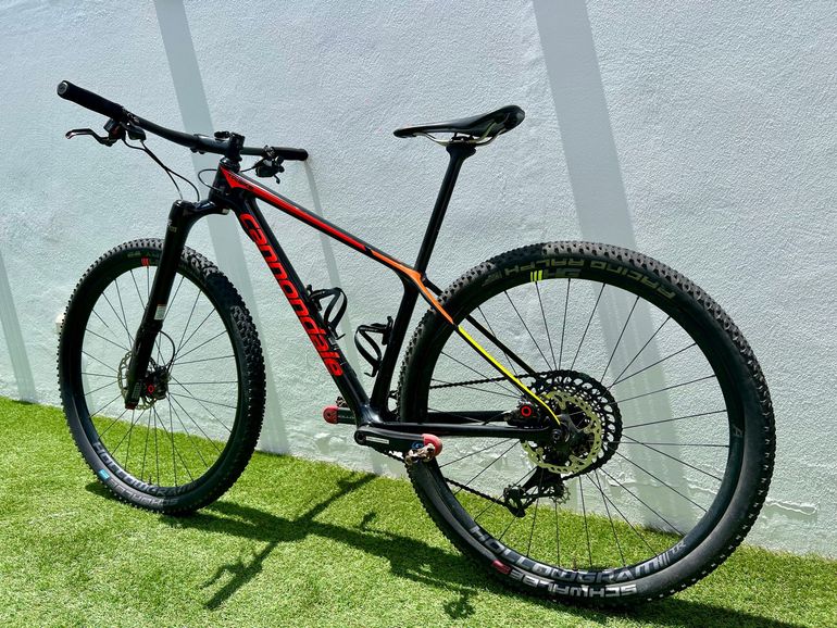 Gebrauchtes Cannondale F-si SRAM XX1 Eagle AXS 2019 Mountainbike, Rot, 29 — Bild 2 von 7