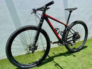 Gebrauchtes Cannondale F-si SRAM XX1 Eagle AXS 2019 Mountainbike, Rot, 29 — Bild 7 von 7