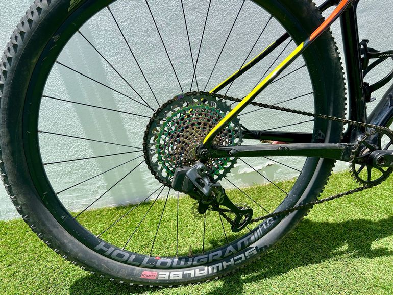 Gebrauchtes Cannondale F-si SRAM XX1 Eagle AXS 2019 Mountainbike, Rot, 29 — Bild 5 von 7