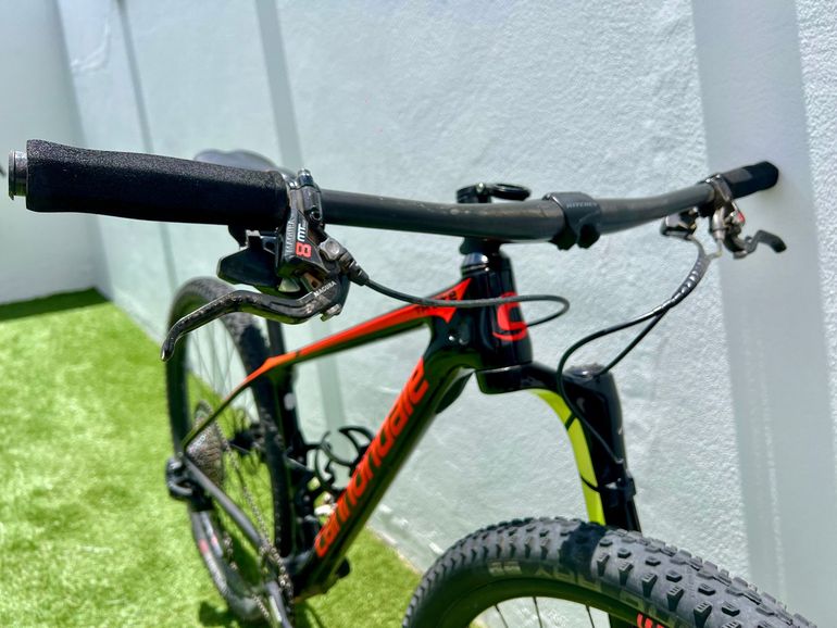 Gebrauchtes Cannondale F-si SRAM XX1 Eagle AXS 2019 Mountainbike, Rot, 29 — Bild 4 von 7