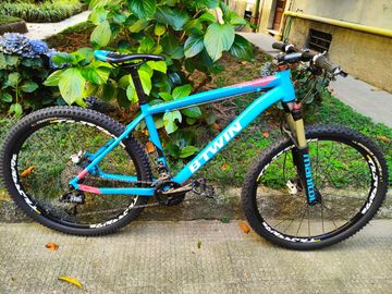 Used B’TWIN RAFAL 720 27, 5″ Hardtail 2016 Mountainbike, Blue — image 2 of 9