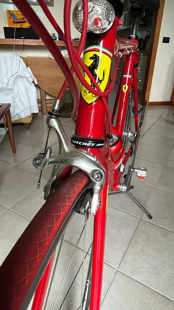 Used Ferrari Custom Shimano Dura Ace 1995 Road & Gravel, Red — image 7 of 10