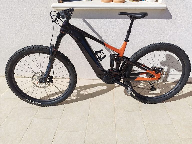 Giant Trance X E+ 3 2023 2023 Mountainbike de segunda mano, Naranja — imagen 2 de 5