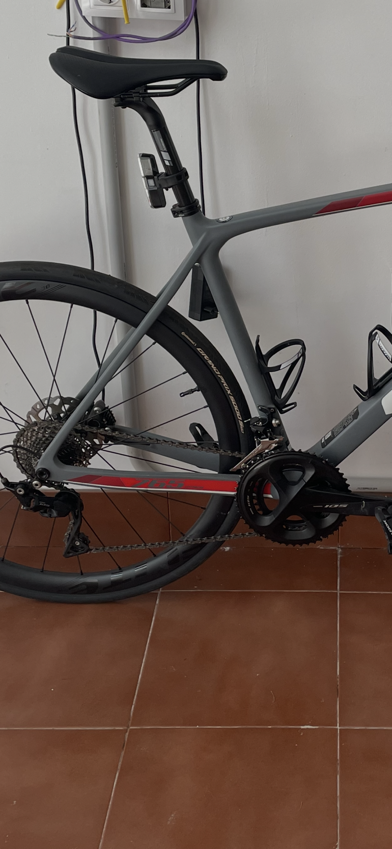 Used Look 765 OPTIMUM DISC 2020 2020 Road & Gravel, Light Gray — image 3 of 5