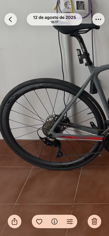 Used Look 765 OPTIMUM DISC 2020 2020 Road & Gravel, Light Gray — image 5 of 5