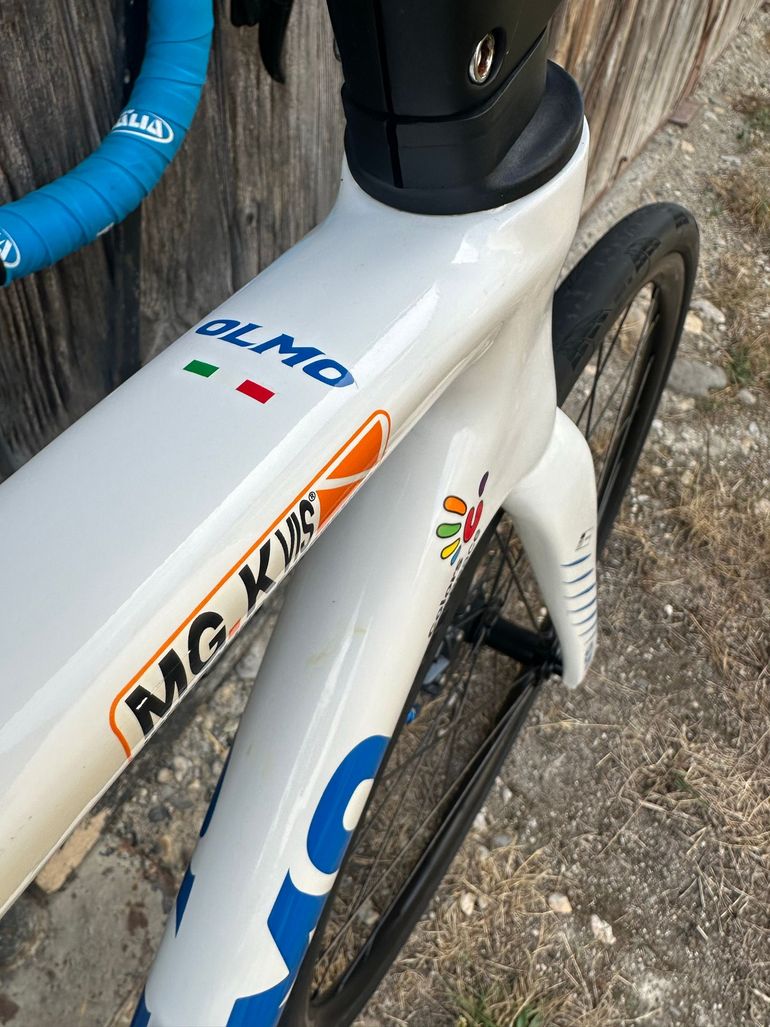 Used Olmo Custom SRAM Force eTap AXS 2022 Road & Gravel, White — image 4 of 12