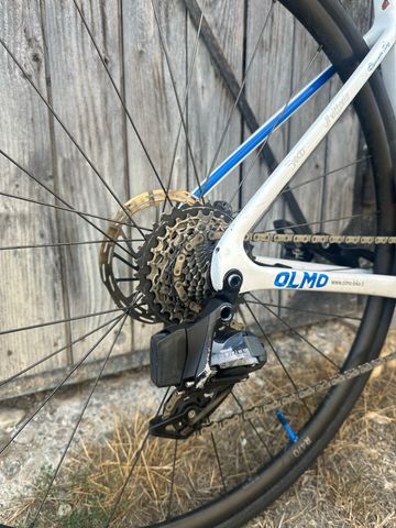 Used Olmo Custom SRAM Force eTap AXS 2022 Road & Gravel, White — image 3 of 12