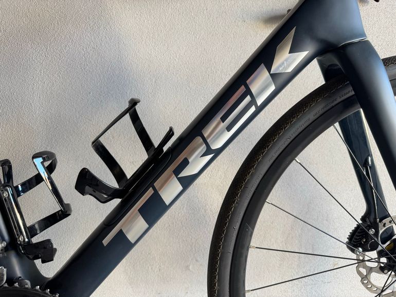 Used Trek Domane SL 5 2020 2020 Road & Gravel, Blue — image 7 of 9