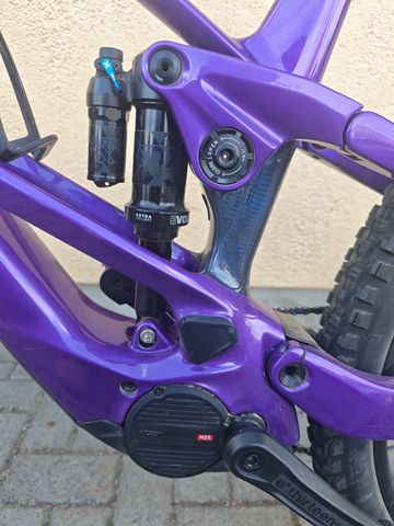 Gebrauchtes Orbea Wild LT M20 | DJI Avinox (150 Nm) | Violett | Nur 173 km | Modell 2026 | Wie neu 2026 Mountainbike, Violett — Bild 5 von 11